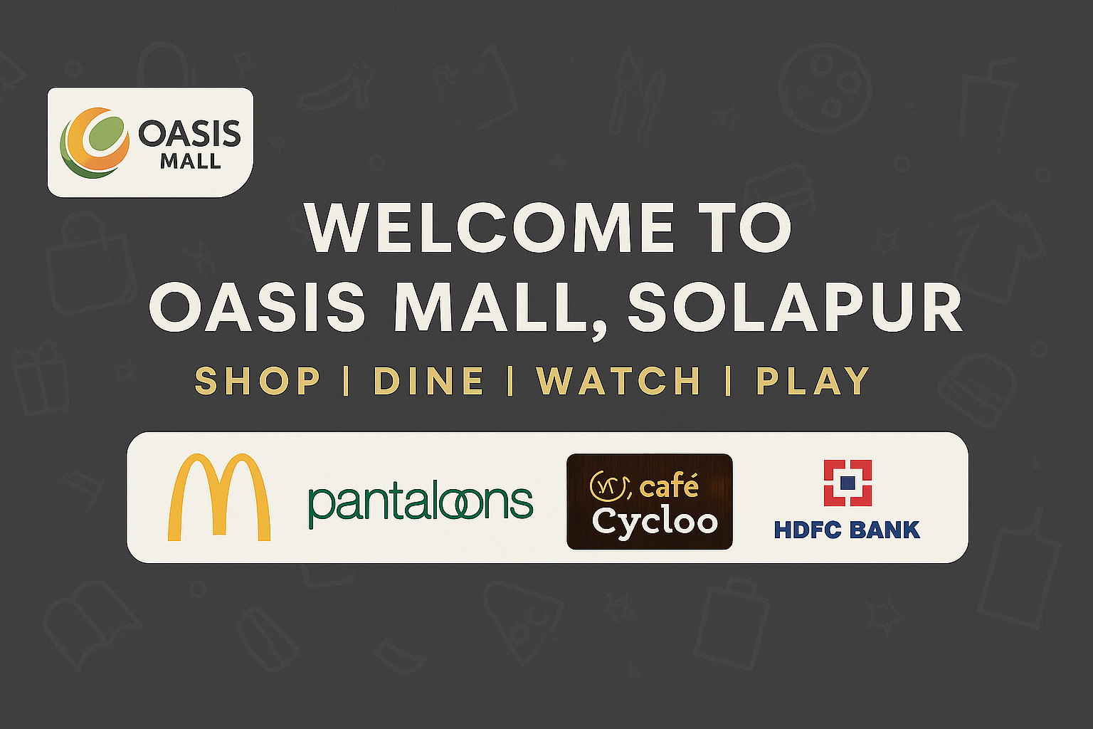 Oasis Mall Banner